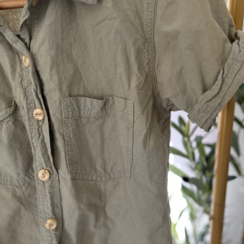 Vintage Erika & Co Petites canvas shirt